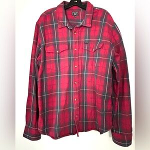Dark Seas Tyrone Heavyweight Flannel Button Up